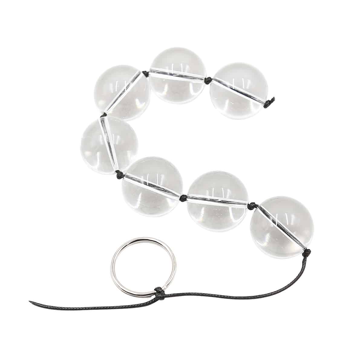 6 piece glass beads anal toy