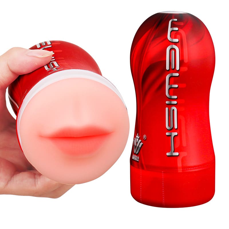 Manually masturbator cup