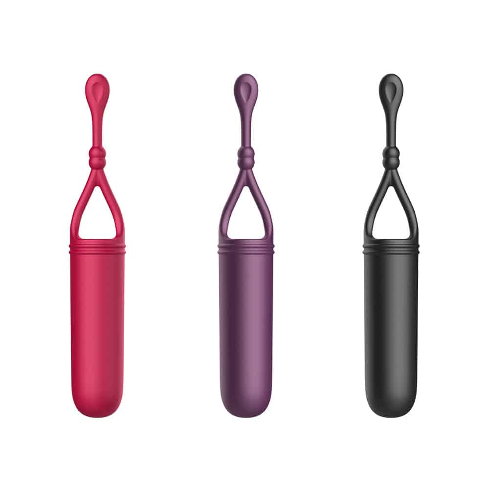 Handled bullet sex toy
