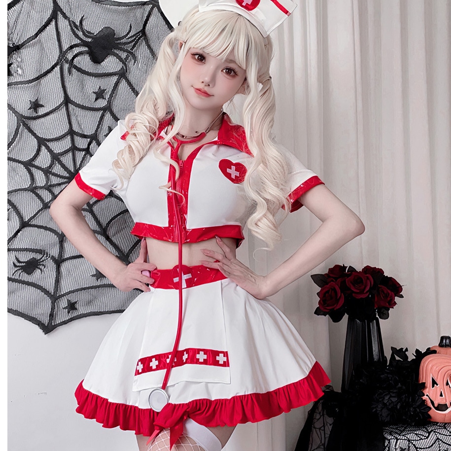 Sexy nurse Halloween outfits for women