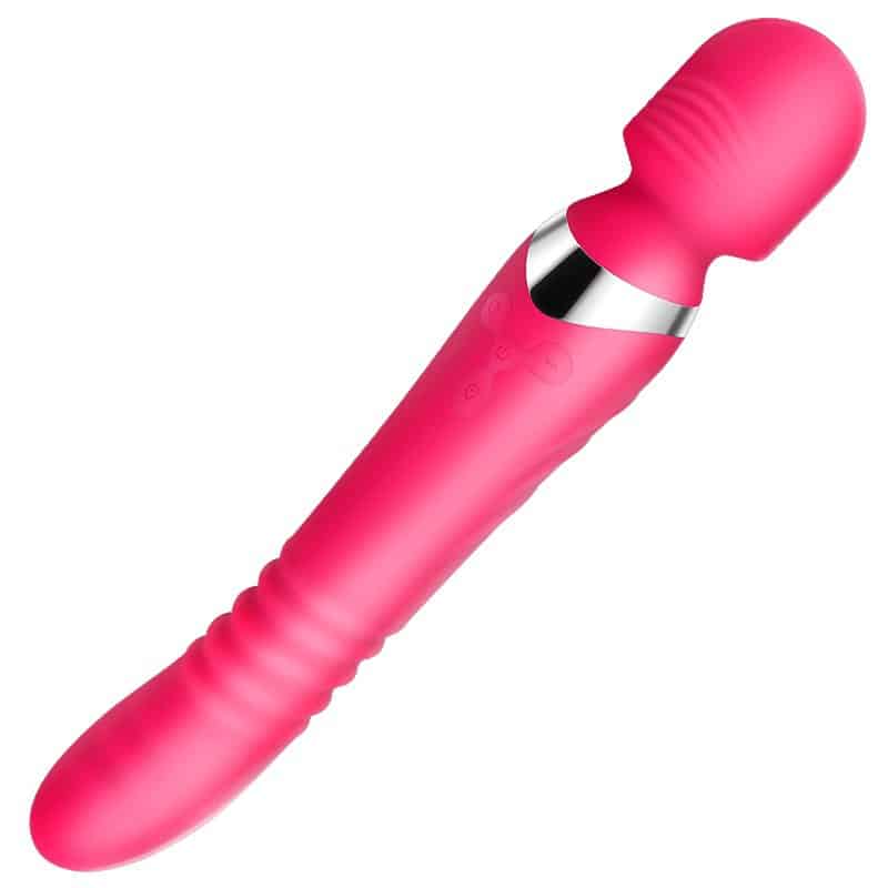 Intelligent Dual Head Stretch Wand Vibrator