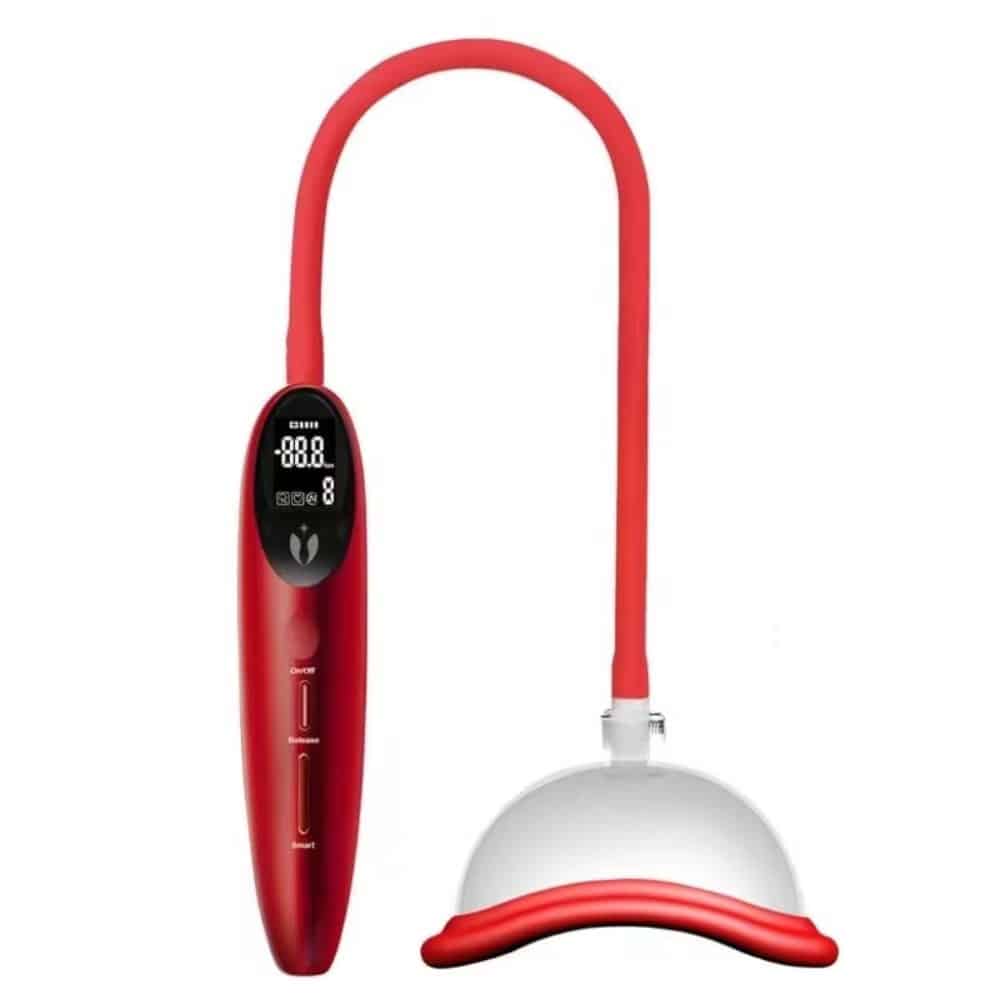 Intelligent split licking electric clit pump