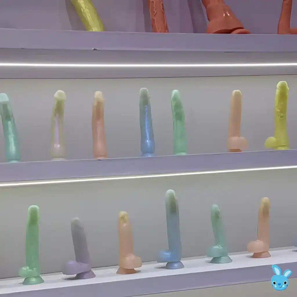 Dildos in a variety of styles and colors