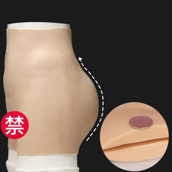 Silicone Waist-Slimming Boxer MTF Vagina Panties with Insertable FY-0006