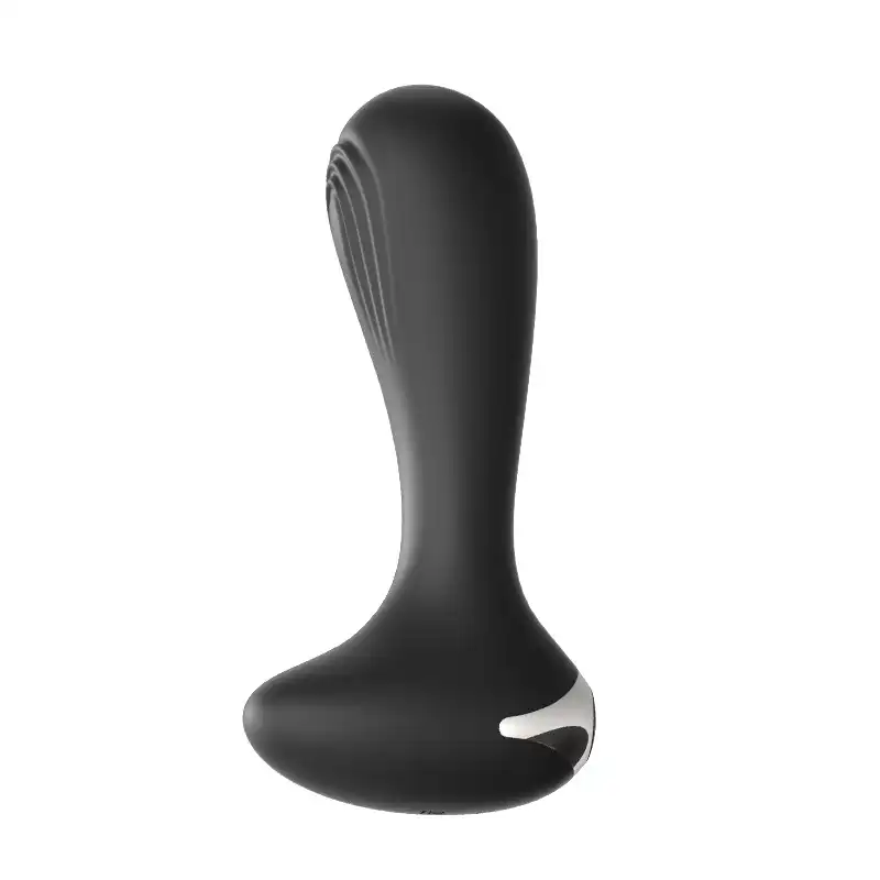 App-controlled anal plug vibrator
