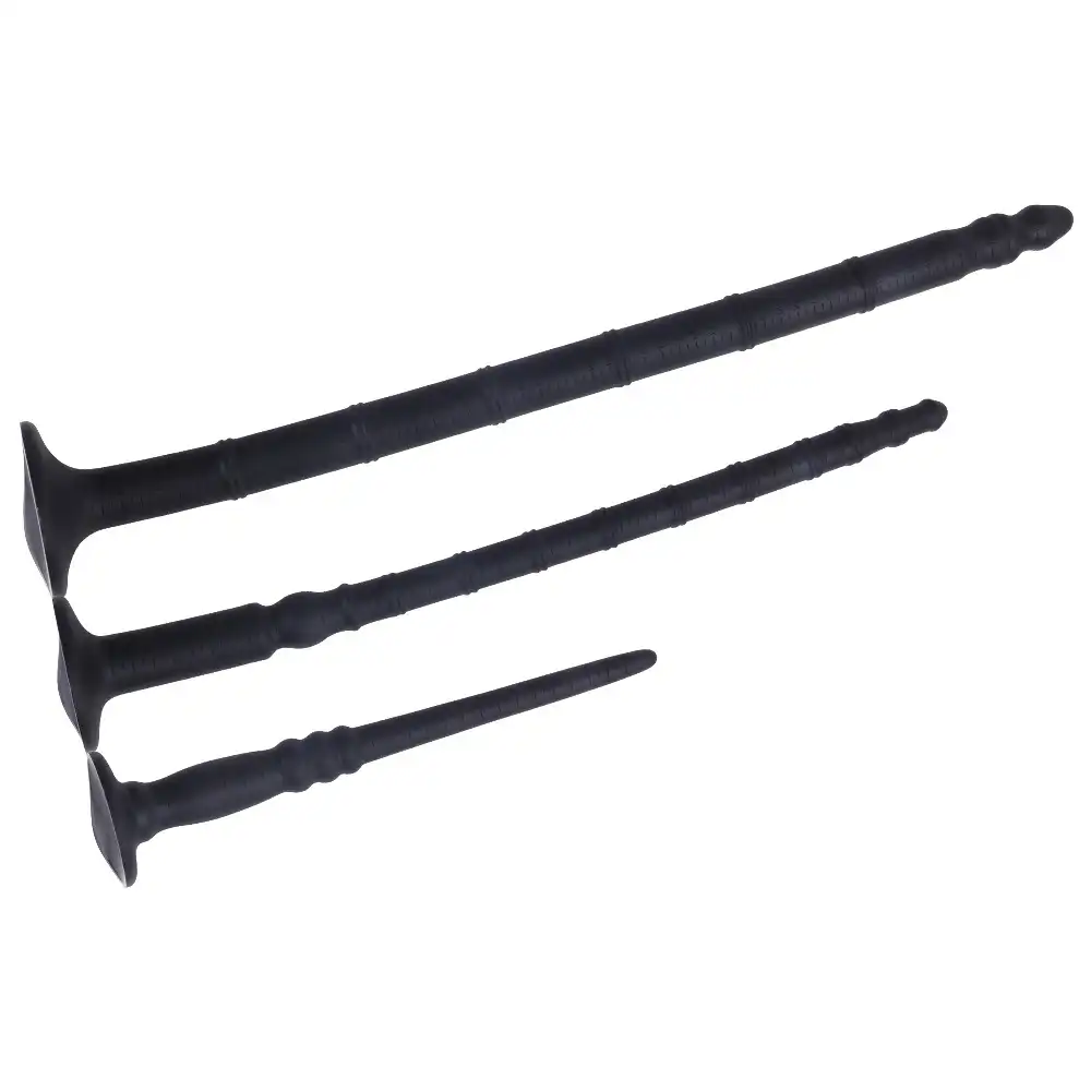 Black long butt plug