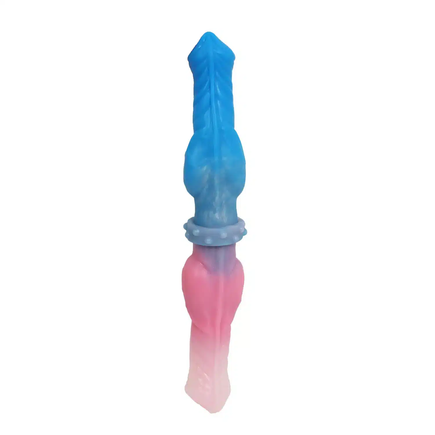 Double-ended liquid silicone horse dildo1