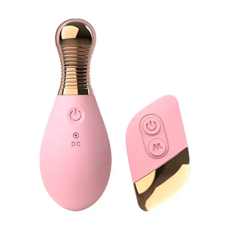 Pink perfume-appearance wireless remote control vibrator