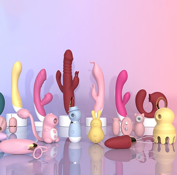 A collection of various vibrators