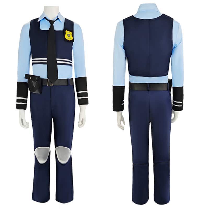 Sexy couples Halloween police officer costumes