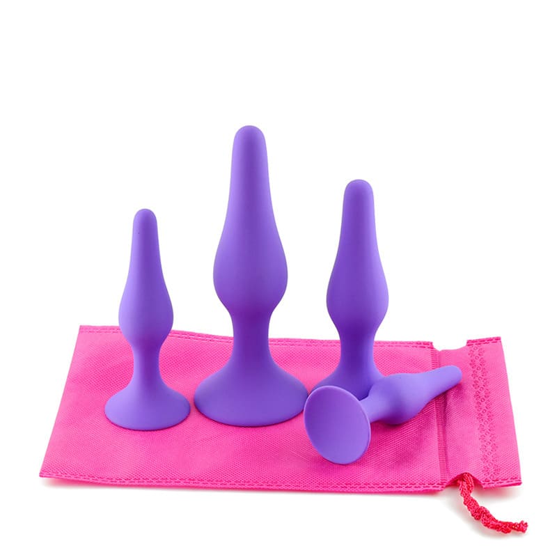 Four pieces anal toys kit