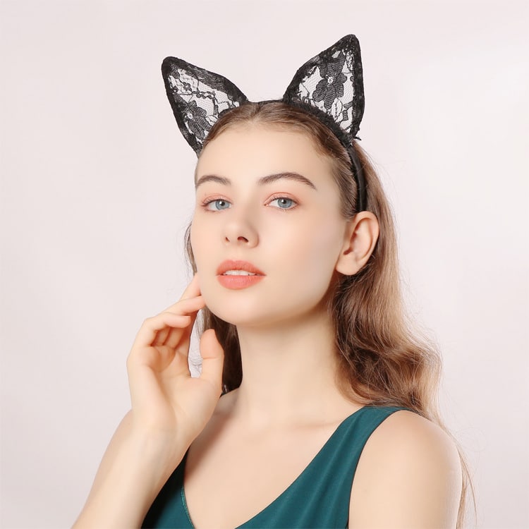 Lace Cat Hair Band