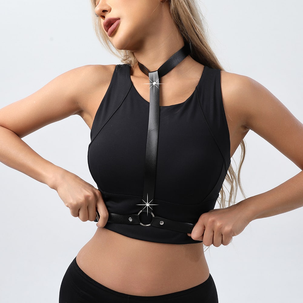 Leather Chest Harness