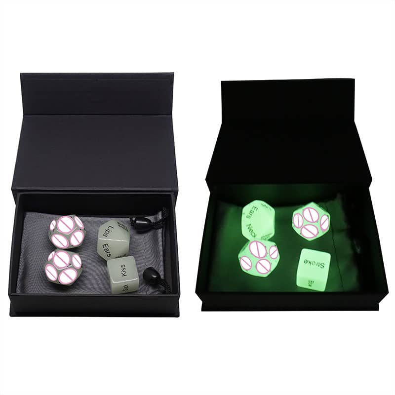 Sex dice with gift box