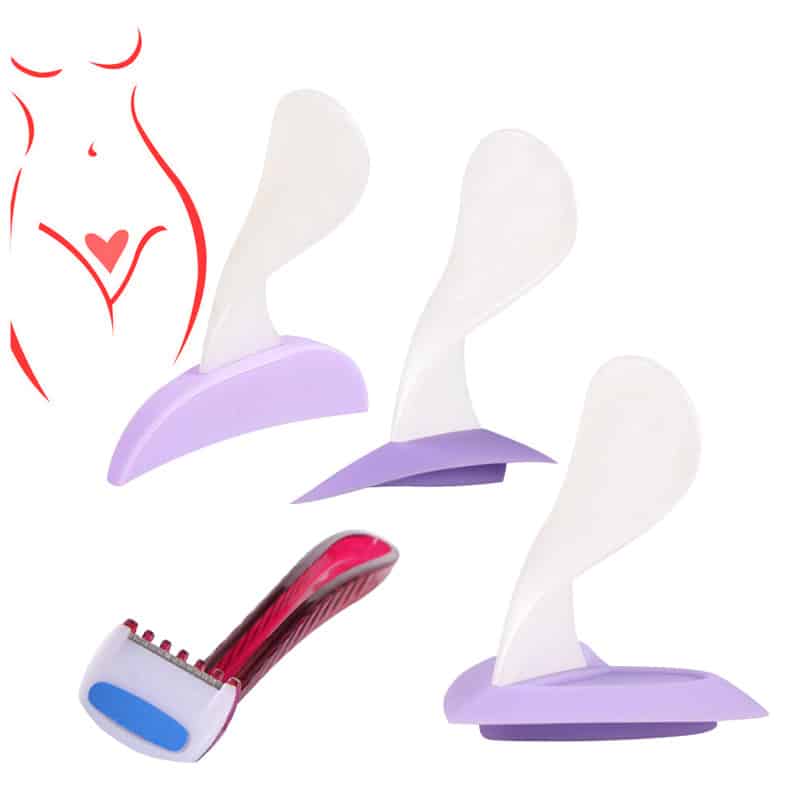 Female Pubic hair shaping kit