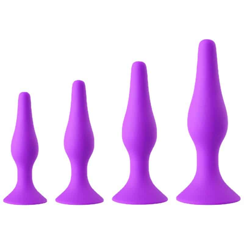 four piece anal plug kit for beginner