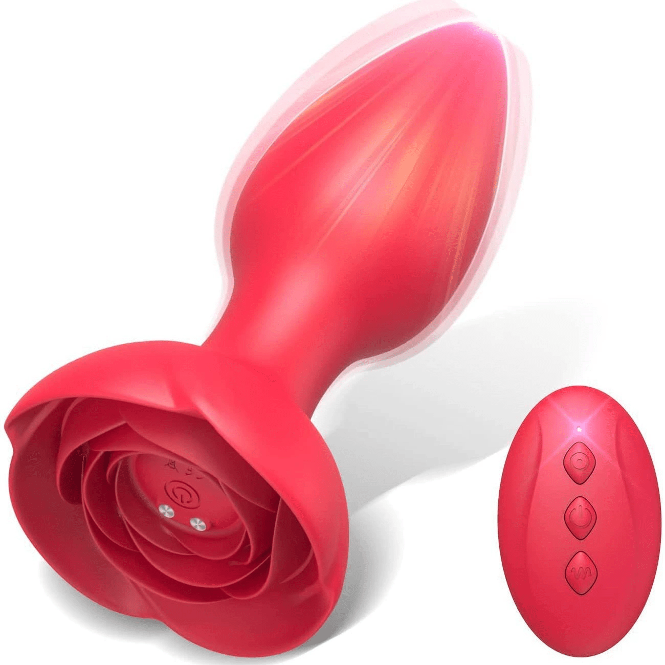 remote controlled rose anal plug