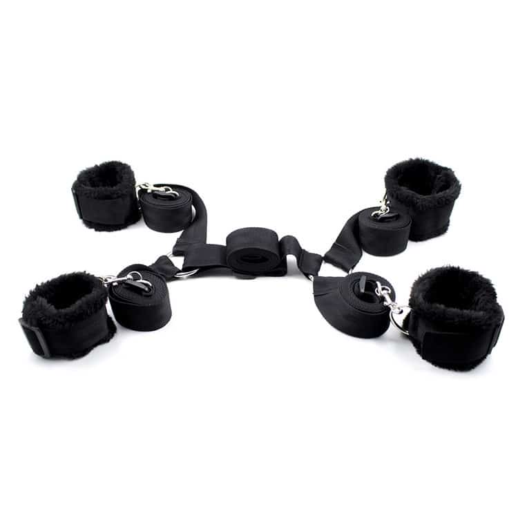 Bondage Under Mattress Spreader Restraint Set