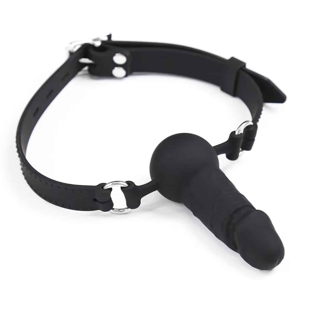 Silicone Dildo Penis Gag