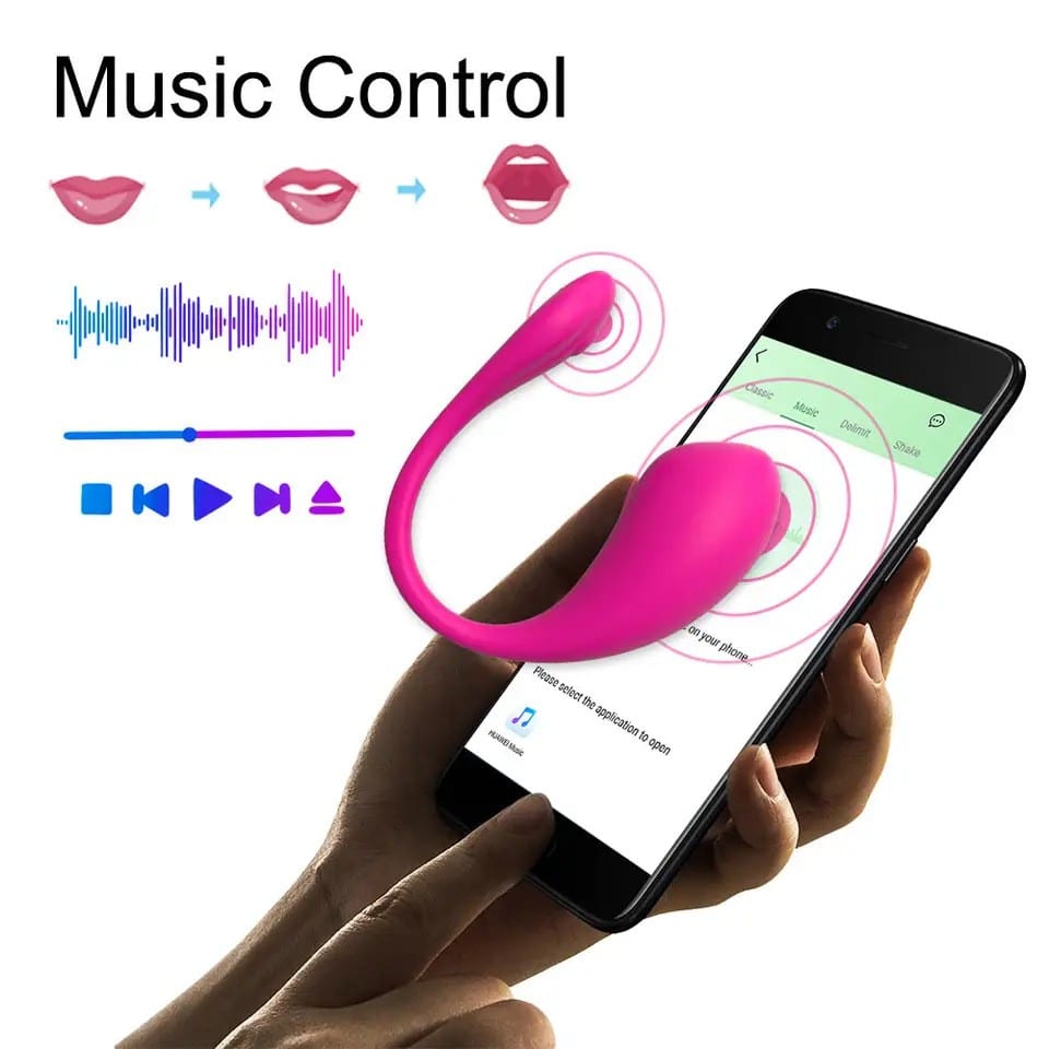 Bluetooth Music Controlled Egg Vibrator