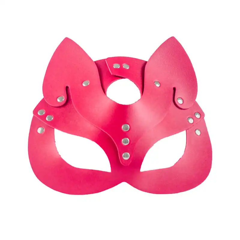 Red cat mask BDSM