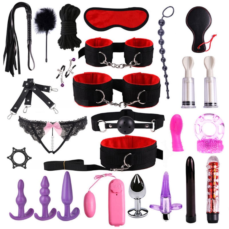 25 Pcs Accessories Bondage Kits