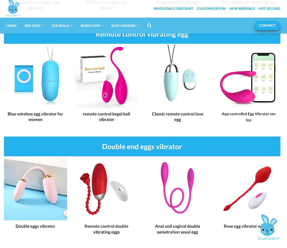 Update the latest sex toy on your site
