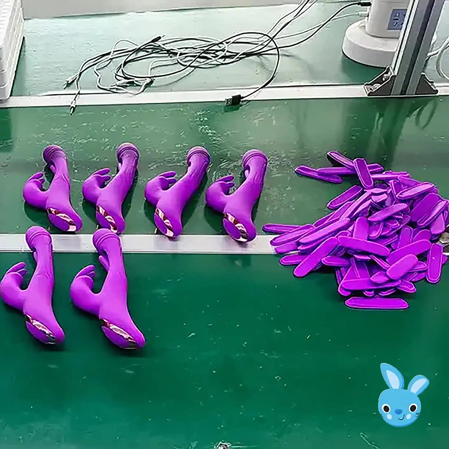 producing vibrator in factory