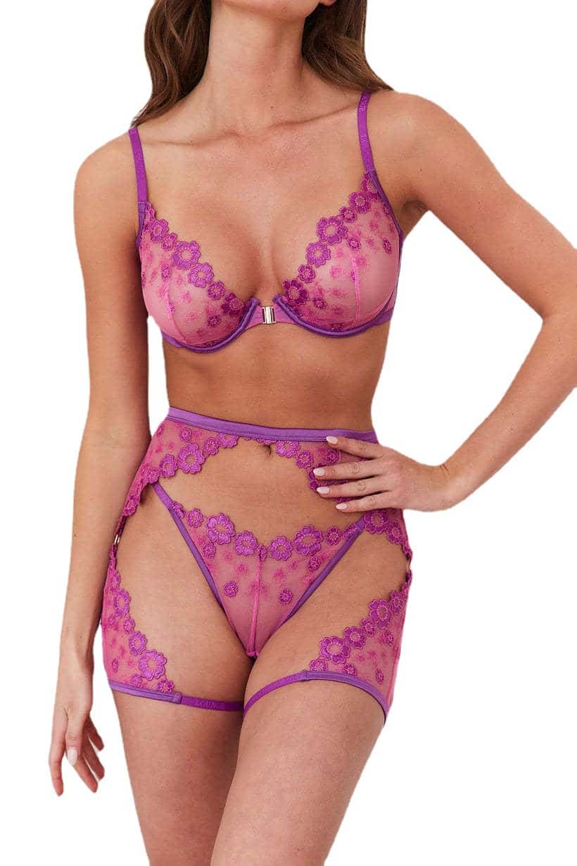 Embroidered Sexy Bar Set