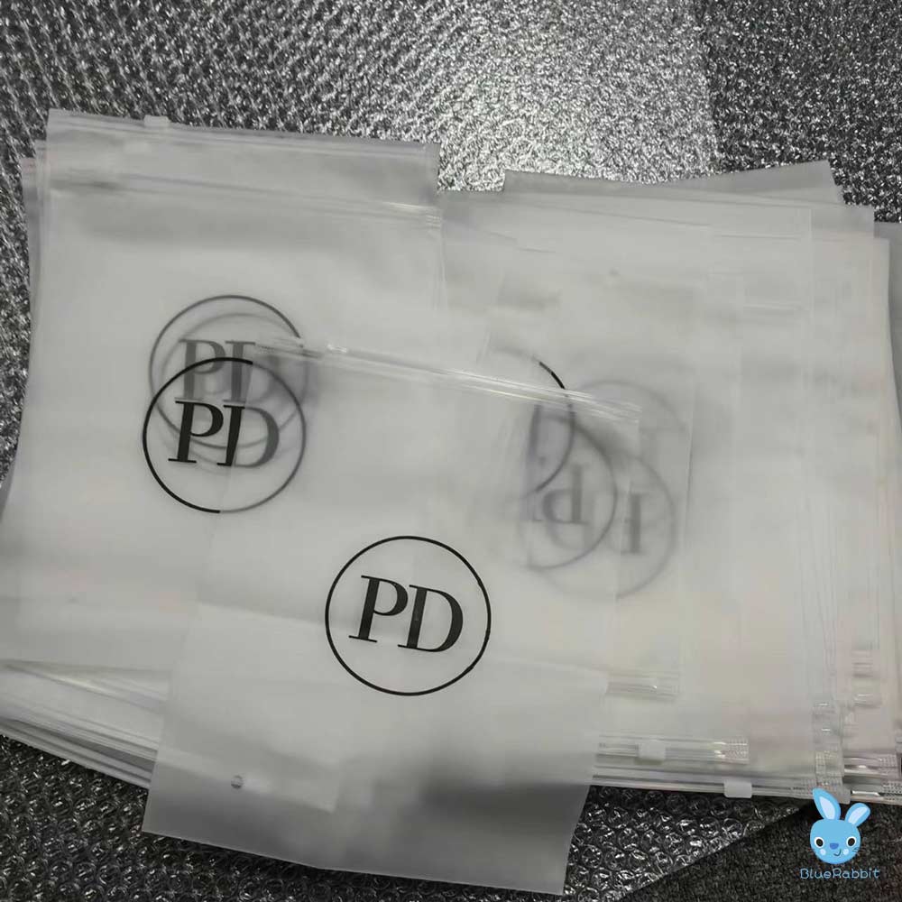 Logo printed bags for lingerie