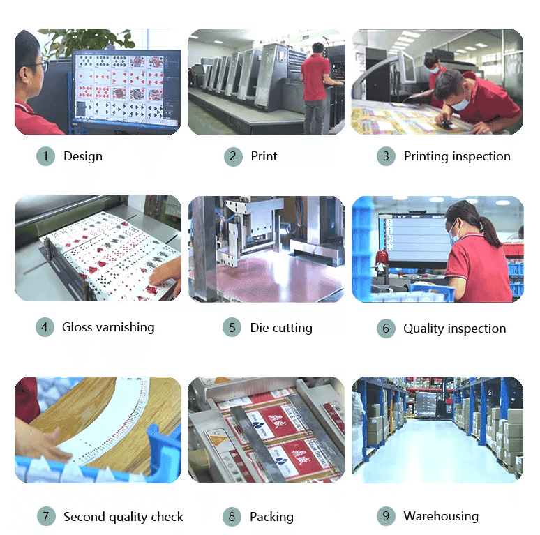 sex cards manufacturing process