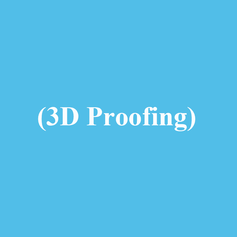 3D proofing