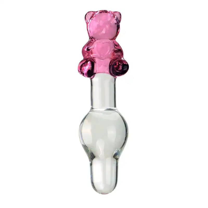 Bear Small Glass Butt Plug
