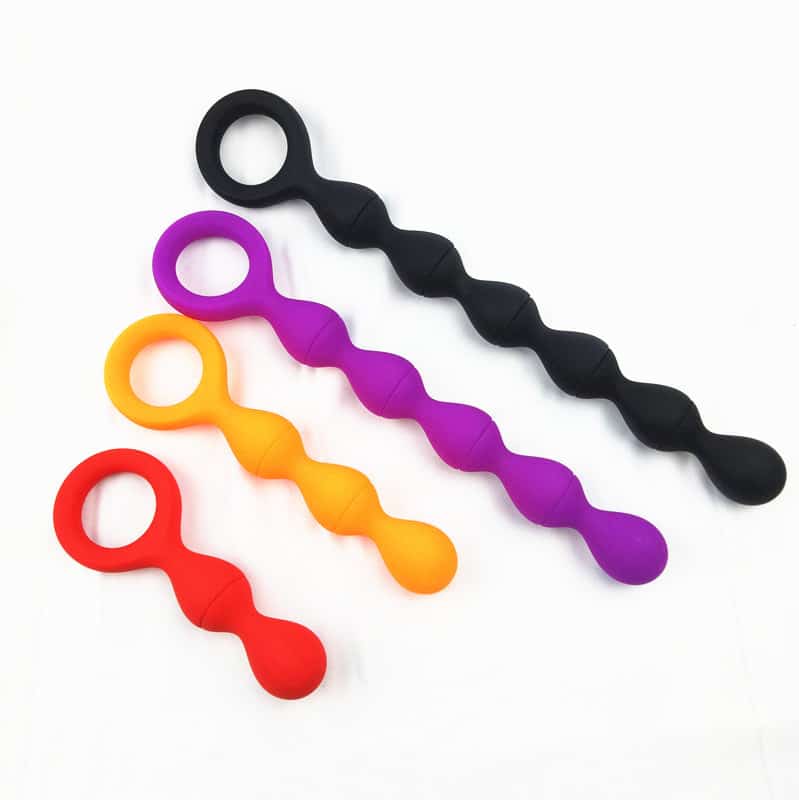 Adjustable length anal bead