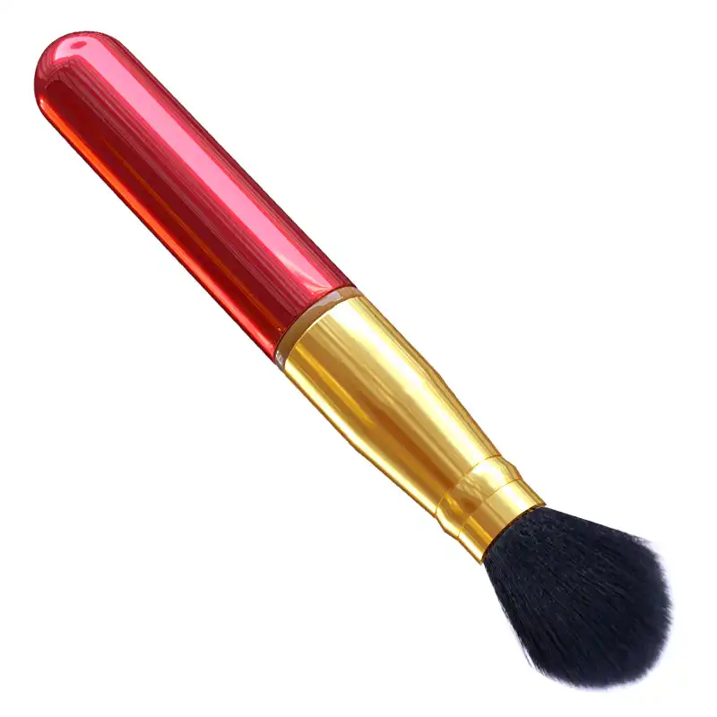 Vibrating tickle brush nipple stimulator