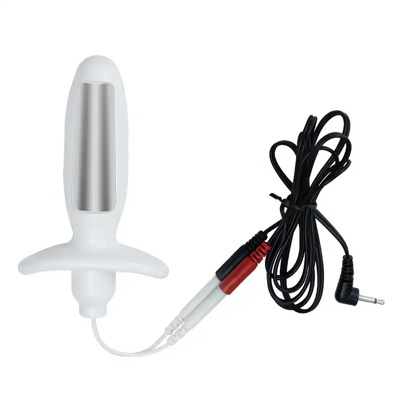 Metal electro-anal plug