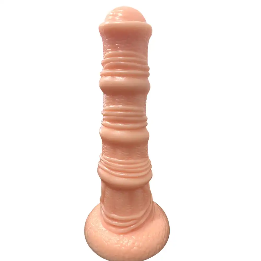 Flesh Horse Penis Shaped Animal Dildo