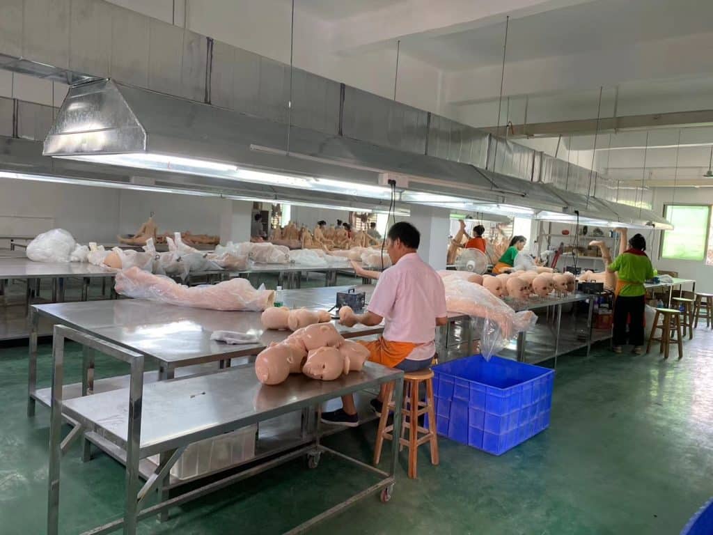 real sex doll factory form china
