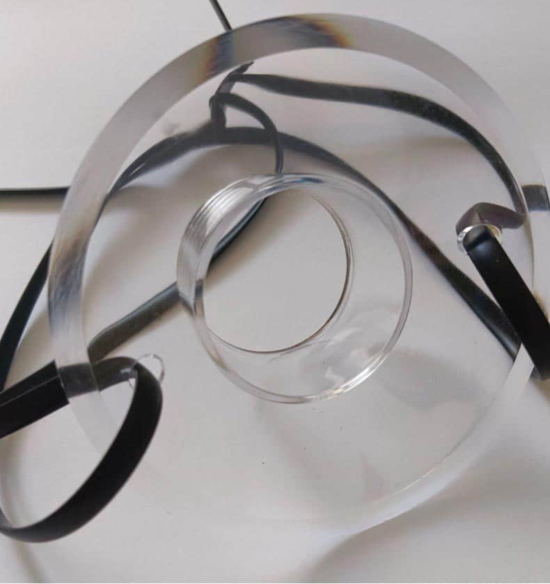 Clear Round Bondage Open Mouth Gag YR-809747929101