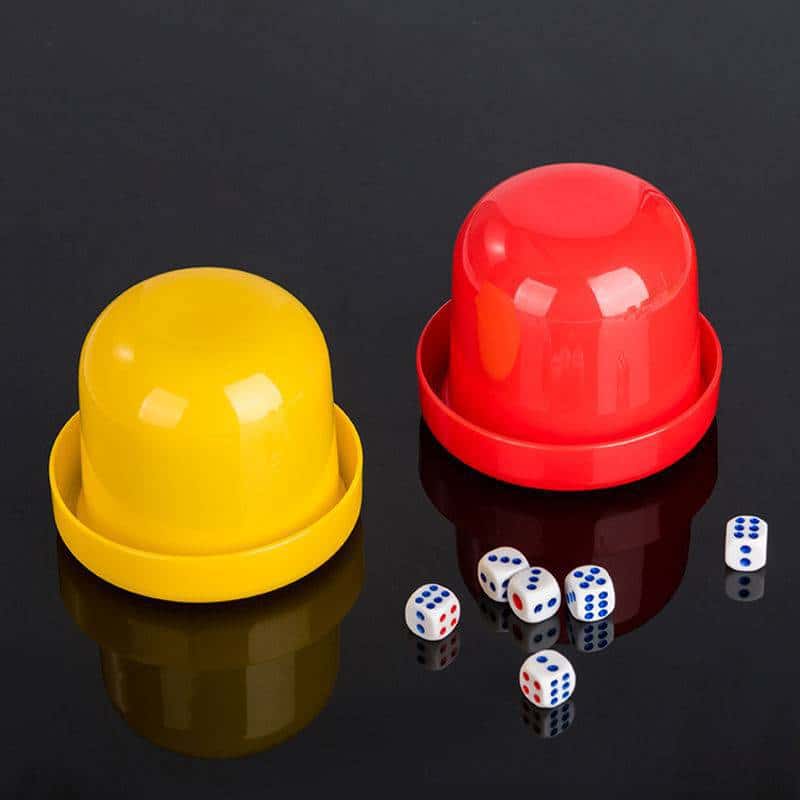 Play cup for game dice