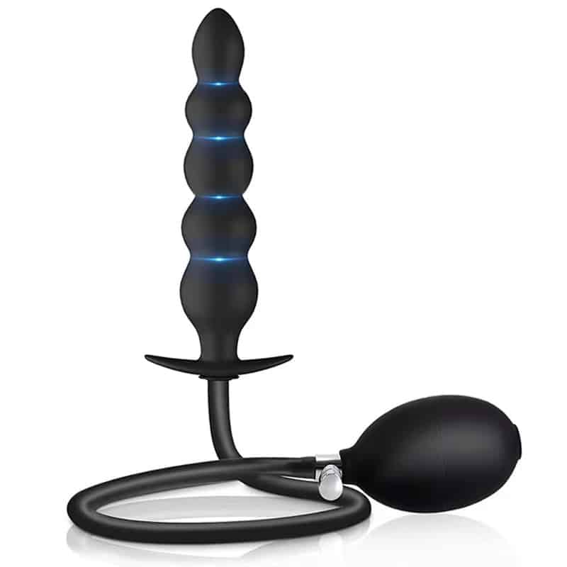 inflatable anal beads