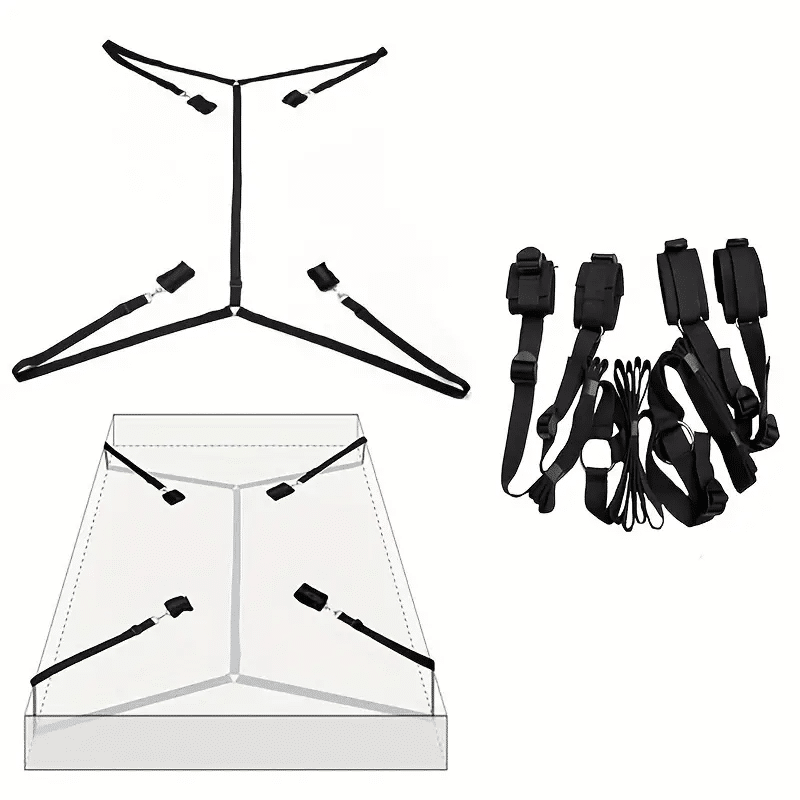 Bed Straps Restraints Set