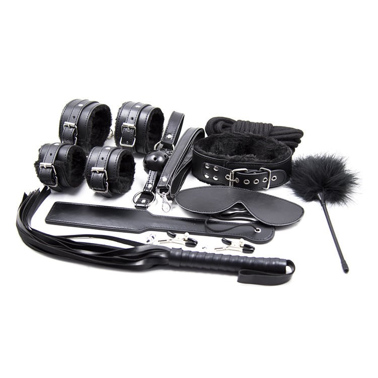 Classic Faux Leather BDSM Set