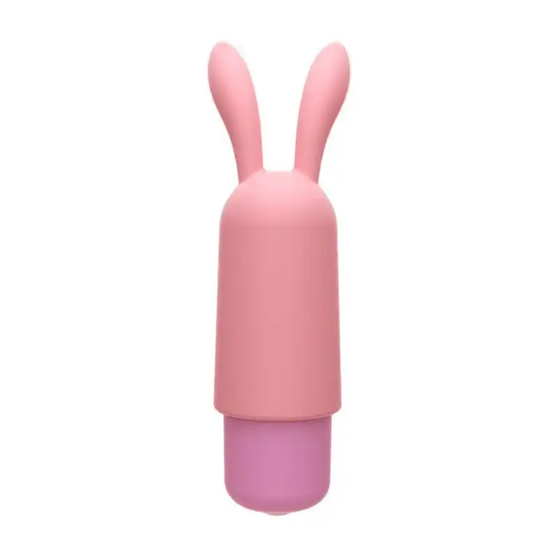 Pink head-cover small rabbit vibrator