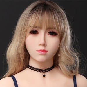 sex doll silicone head wig