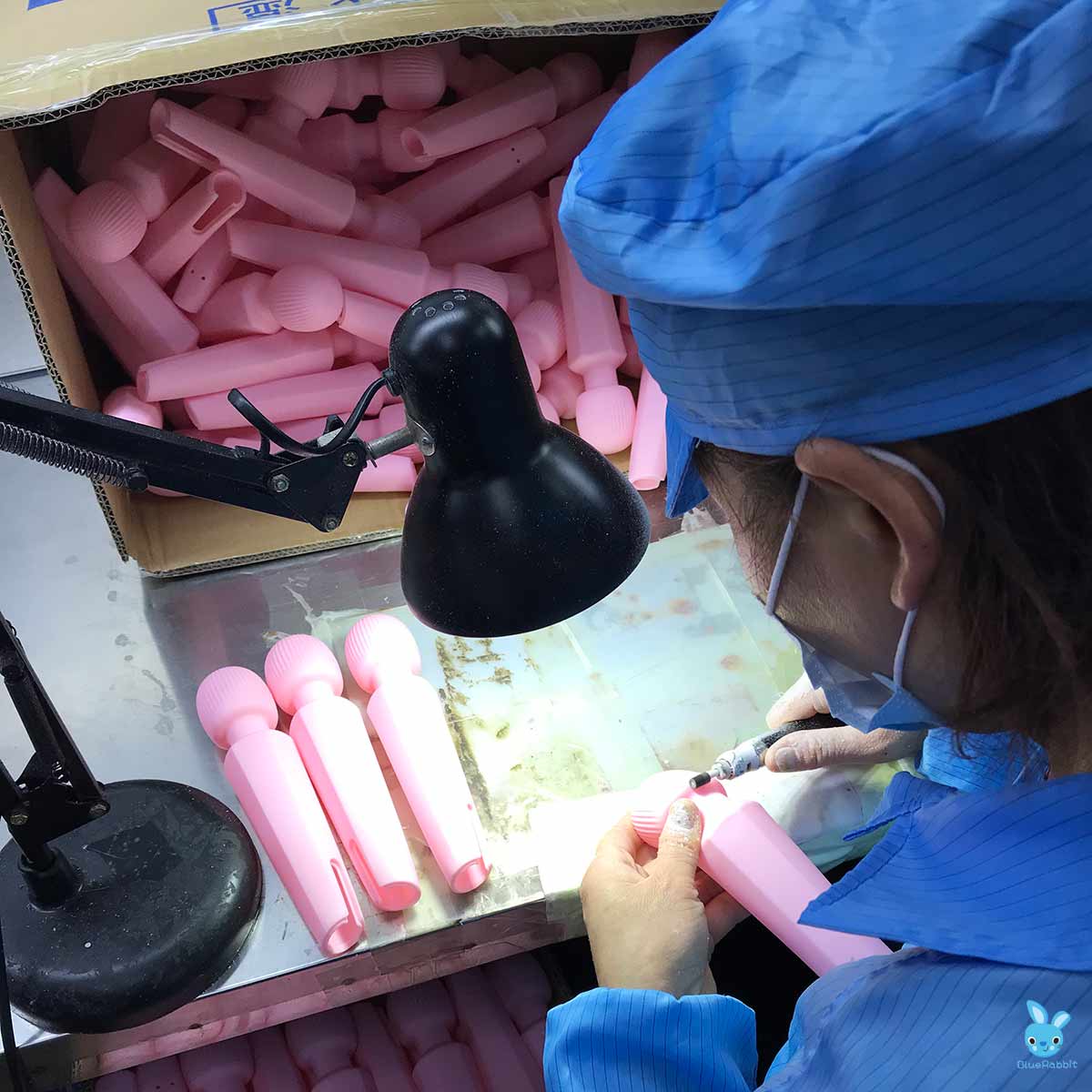 Silicone shell apperance checking