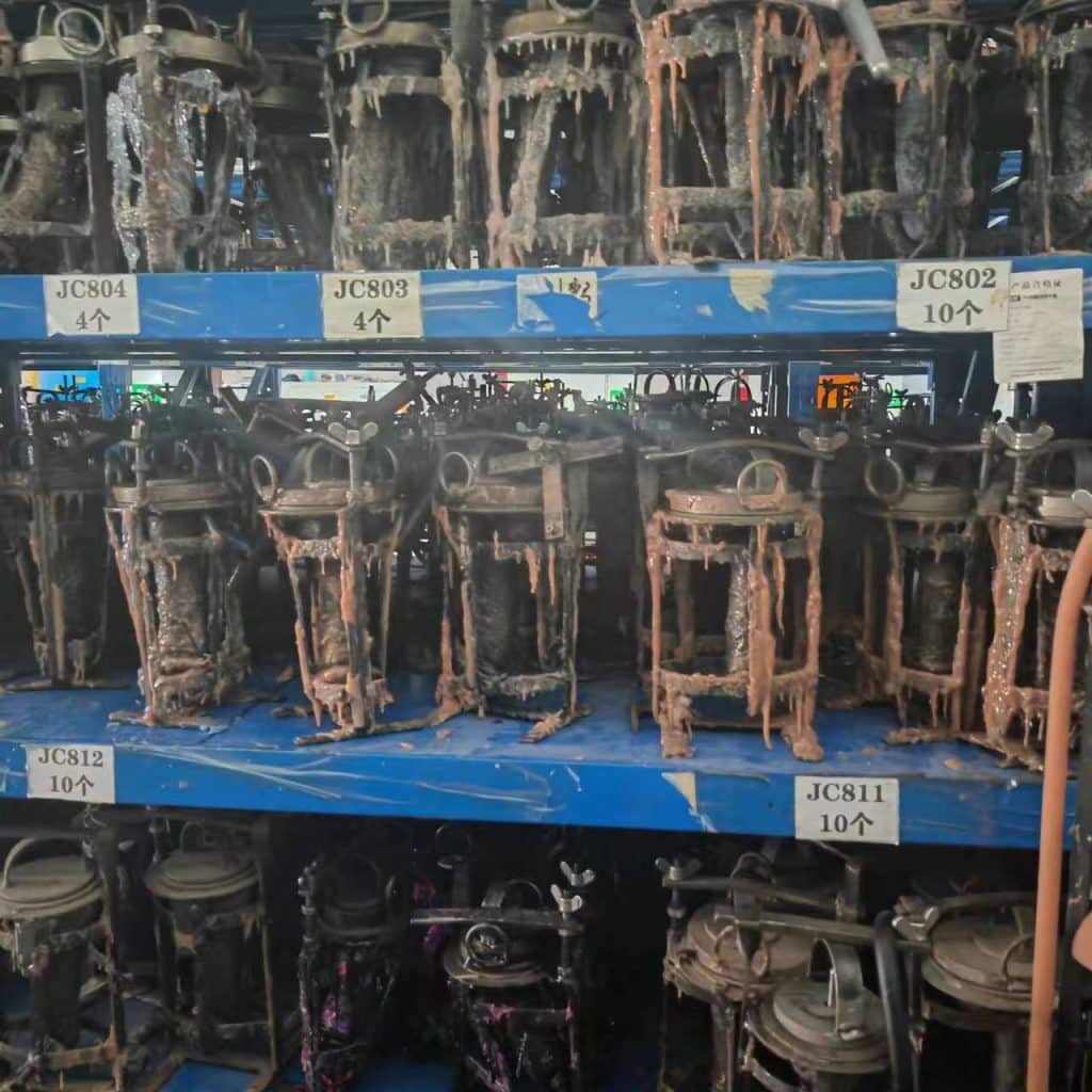 Sex toys molds in the warehouse