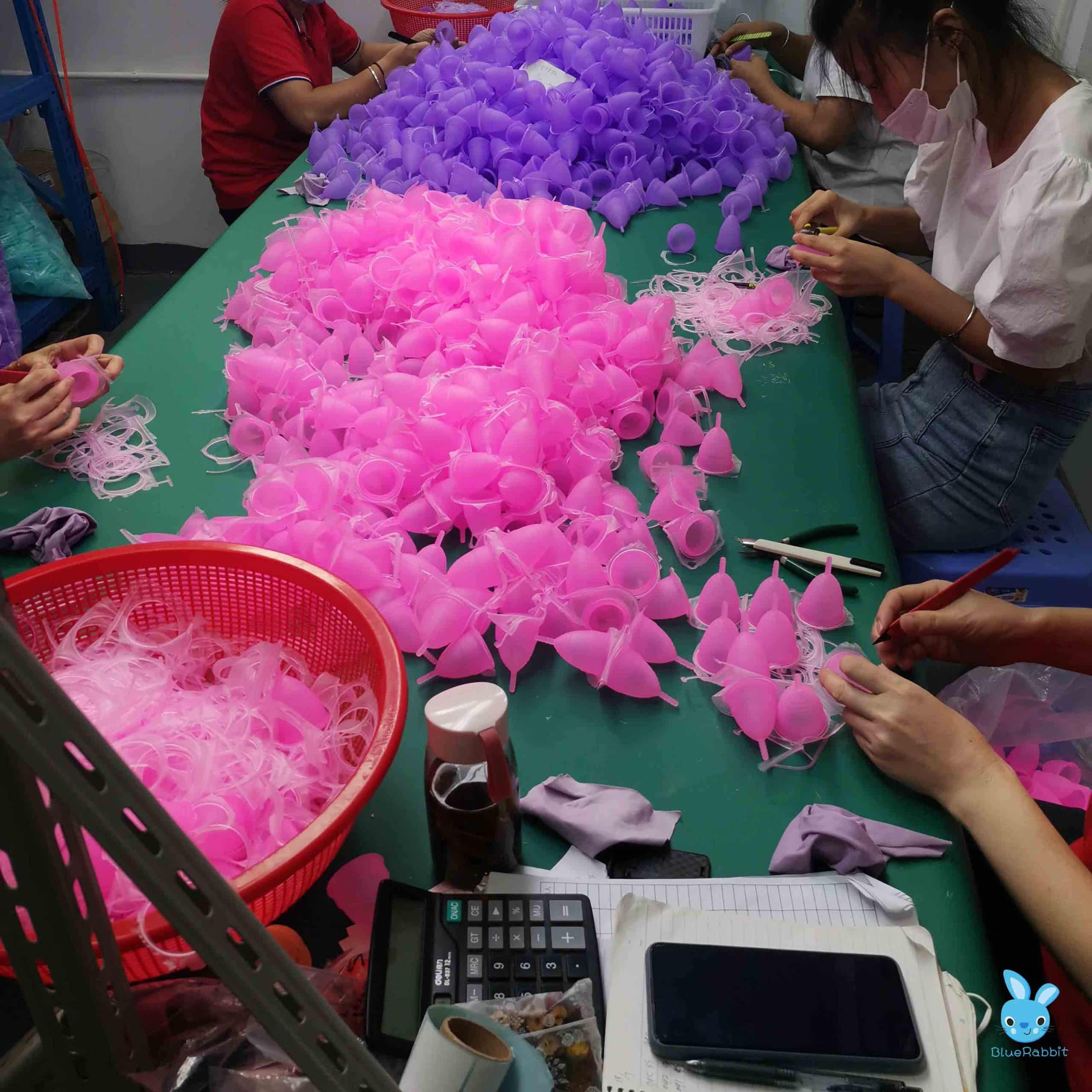 menstrual cups production