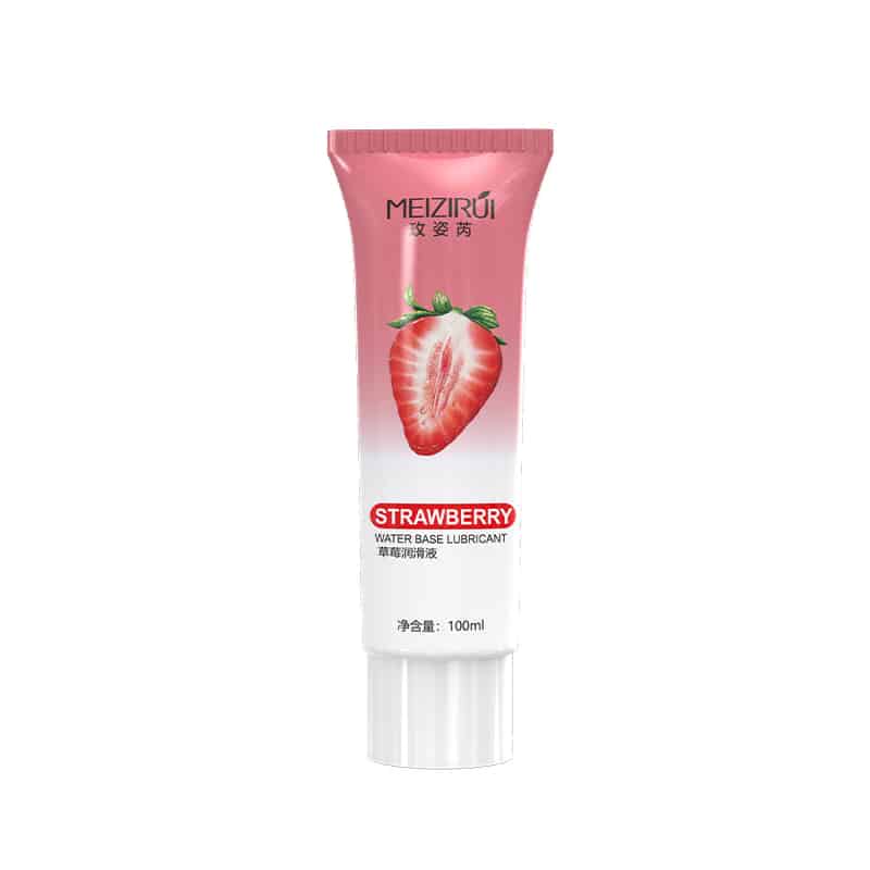 Strawberry flavor 100ml fruity flavored lube