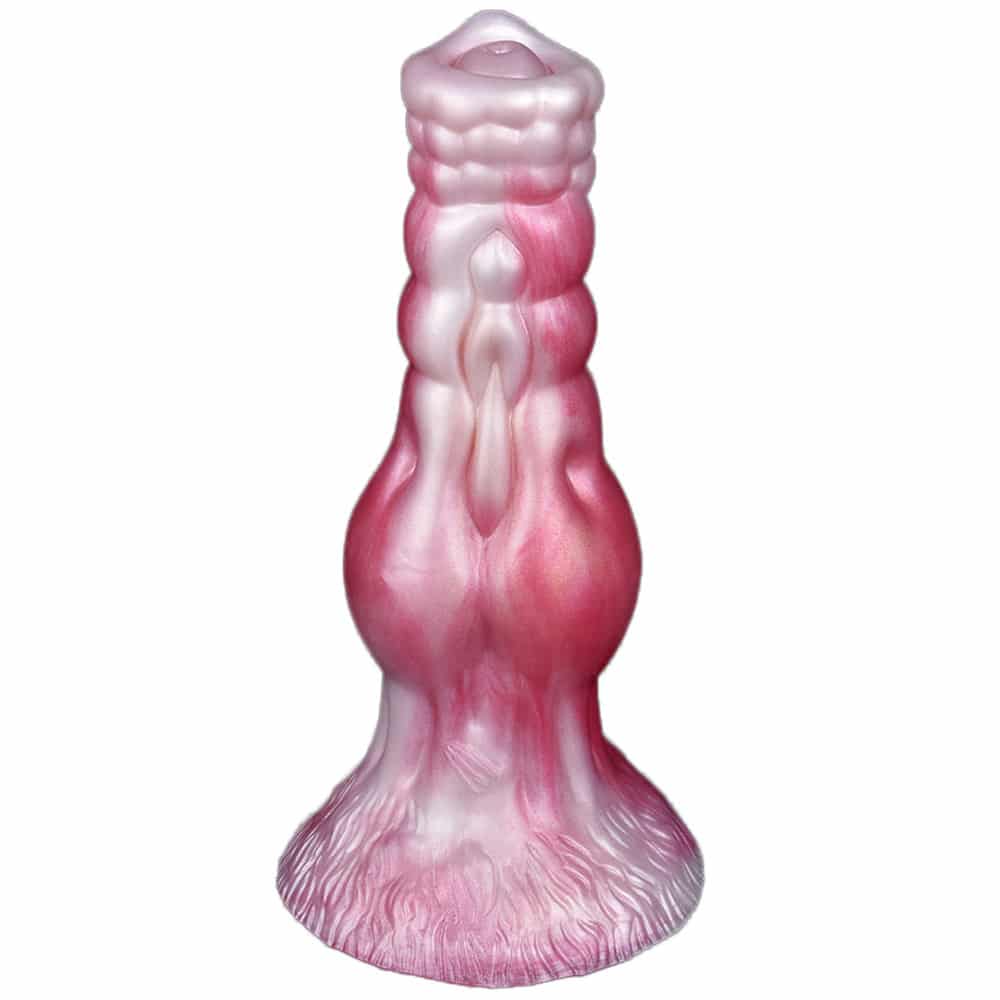 Inflatable Silicone Dog Dildo